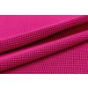 Sytě růžová teplákovina s 3D efektem Magenta