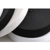 Bílá a černá oděvní guma 0,8 cm