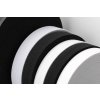Bílá a černá oděvní guma 3 cm