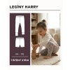 Střih na dětské rostoucí legíny a šortky Harry z úpletu