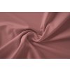 Mauve teplákovina růžová – nepočesaná