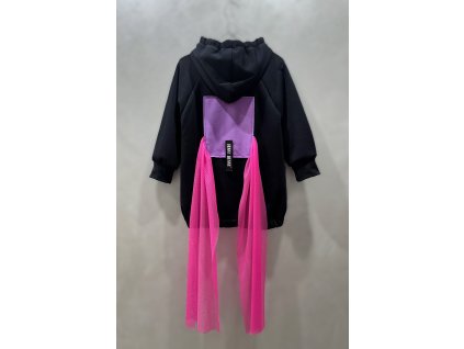 Pískacia mikina long back bow