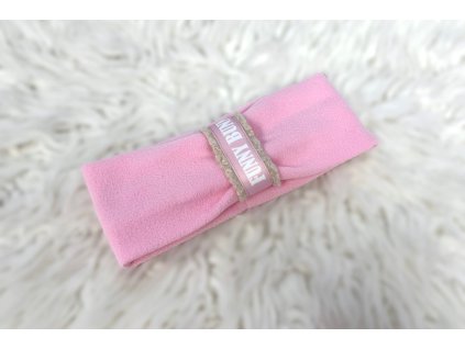 Čelenka z flisu a FB pútkom