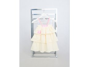 Pískacie sukňo-šaty vanilka