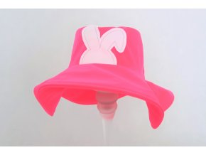Pískací klobúčik - neón ružová