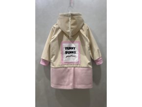 Pískací kabát softshell s barančekom/flauš