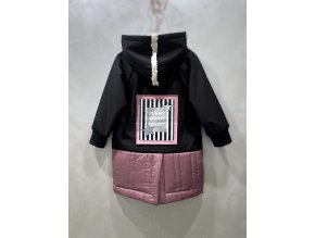 Pískací kabát softshell s barančekom/hrubý šušták