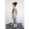 Pískacia skate čiapka s lemom - tmavo sivá