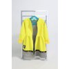 Softshellový riasený kabátik žltý