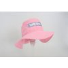 Pískací klobúčik - baby ružová