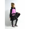 Mikino-kabátik čierna/lila