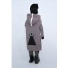 Softshellový kabát s chĺpkovým rubom oceľová sivá/čierna