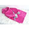 Pískacia hrejivá mikina crossbody hot pink