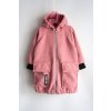Kabát bouclé pink