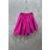 Kraťasy sukňové s pískacím ♥ príveskom lila pink