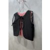 Obojstranná vesta pink bouclé/čierna