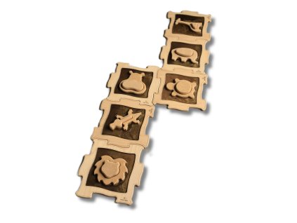 ortopedické podlahy, puzzle