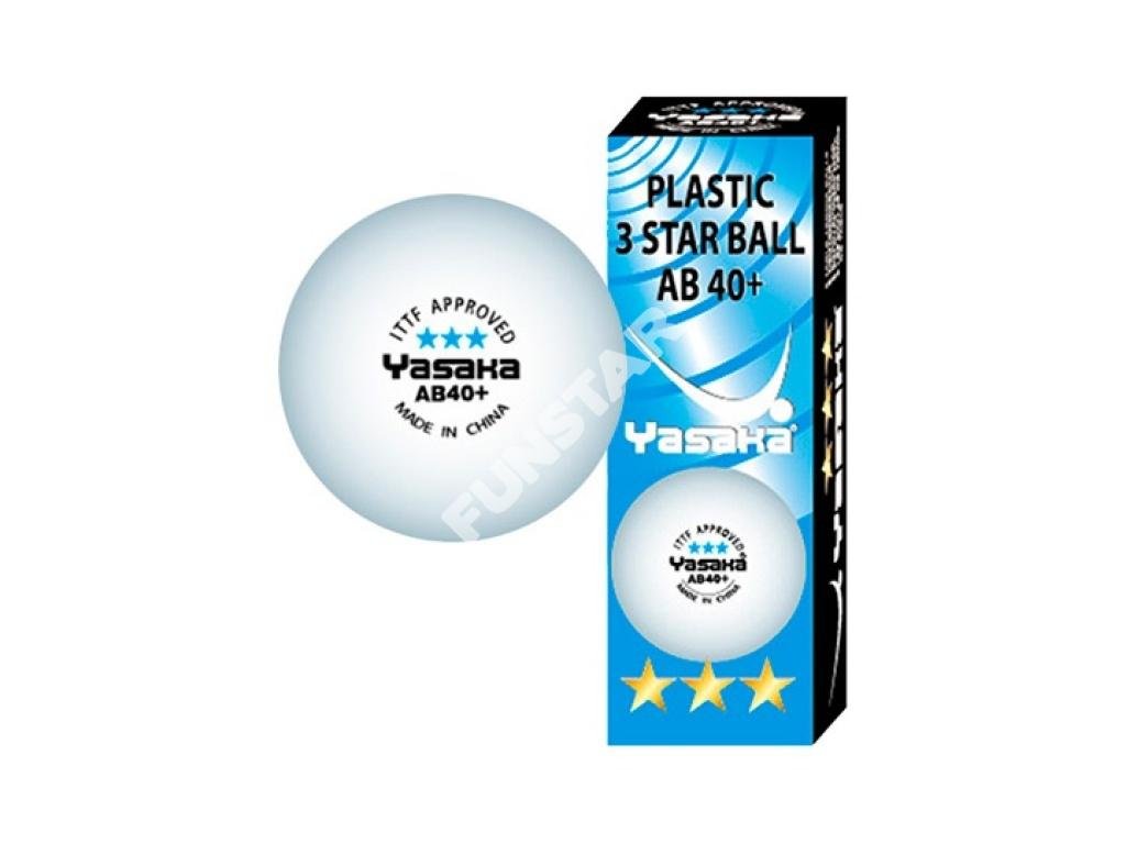 Yasaka lopty AB 40+ *** 120 pcs.
