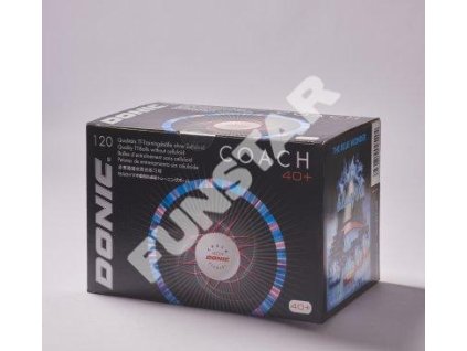 Donic lopty Coach 40+ plast 120 pcs