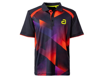 andro shirt Lanton schwarz rot unisex 01 front 300 021 237 2000x2000px