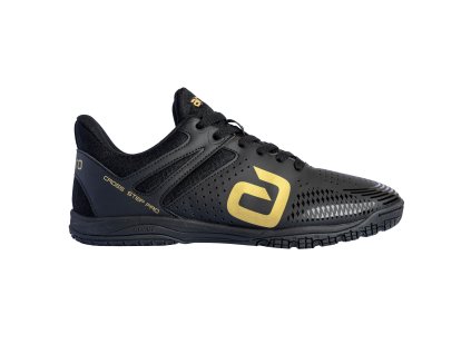 andro Schuh Cross Step Pro schwarz gold 01 Profil 350 021 020 2000x2000px