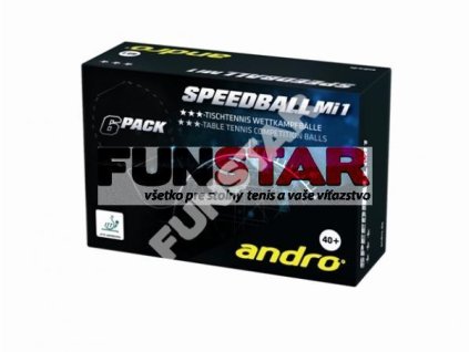 Andro lopty Speedball Mi1 *** cellfree 6pcs
