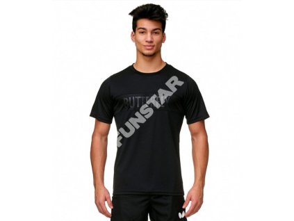 BTY tričko Stripe čierna