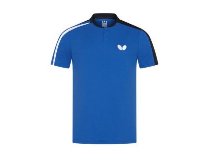 butterfly shirt IKOMA blue 01