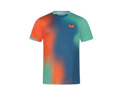 butterfly shirt TOYAMA orange 01