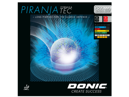 donic poťah piranja formula TEC