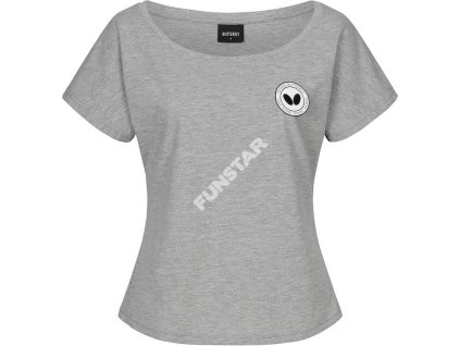 BTY tričko Kihon Lady sivá