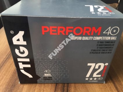 Stiga lopty PERFORM 40+*** 72pcs