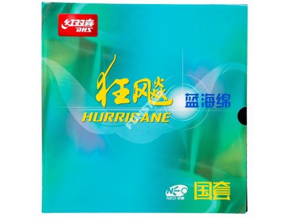 DHS poťah Neo Hurricane 3 National Mid/Hard 39° Blue Sponge (N-GH-3)