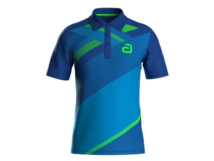 andro shirt Ataxa blue green 300 021 229 unisex 1 front