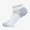 socks kanuma white green