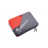 Andro púzdro Sintra šedo/červená
