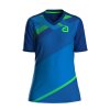andro shirt Ataxa blue green 300 021 203 women 1 front