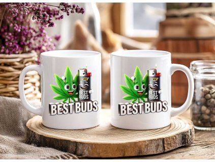 24 zapalovac best buds 2 hrnček