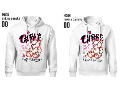 28 bearstreet mikina biela