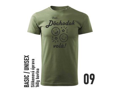 111 halo.. dochodok vola tricka khaki