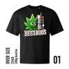 24 zapalovac best buds 2 triko cierne