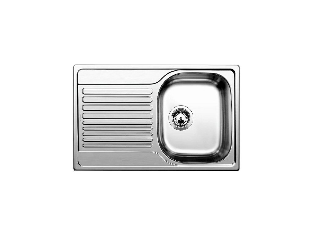 Dřez: Blanco TIPO 45 S Compact Nerez