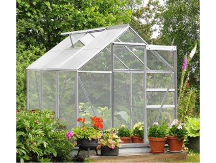 Zahradní skleník - 190 x 195 x 195 - plocha 3,7 m² - objem 5,85 m³ + základna 23178