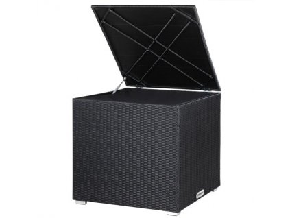 Úložný box 75x75x70cm - černá