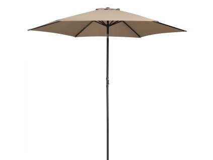 Zahradní slunečník Ø300 cm - taupe