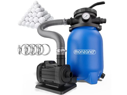 Pískový filtrační systém 5 000 l/h s příslušenstvím