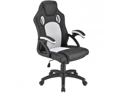 Kancelářská židle Montreal - černo / bílá 26825