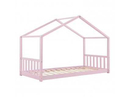 Dětská postel Paulina 90 x 200 cm - růžová 28583