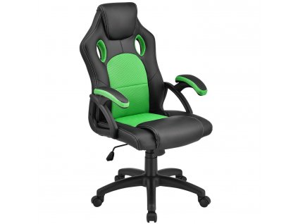 Kancelářská židle Montreal – černo/zelená 29054