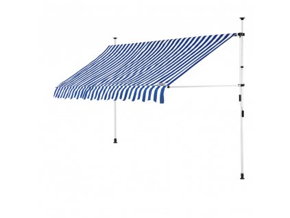 Markýza modře bílá - 300 cm 26313